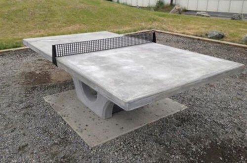 Tự làm bàn bóng bàn tại nhà đơn giản, chi tiết nhất! 1 Khuôn bàn bóng bàn hoàn thiện