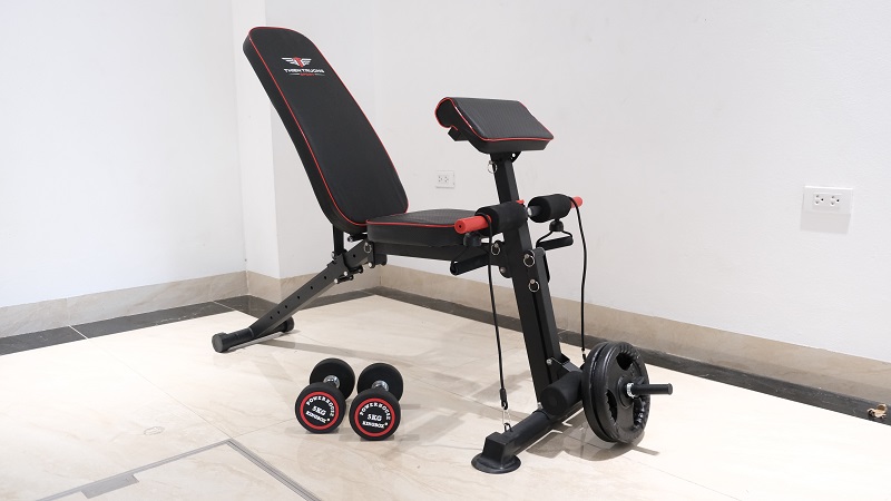 Kích thước ghế tập tạ tiêu chuẩn và cách làm ghế tập tạ tại nhà 9 Ghế tập Gym KK022D