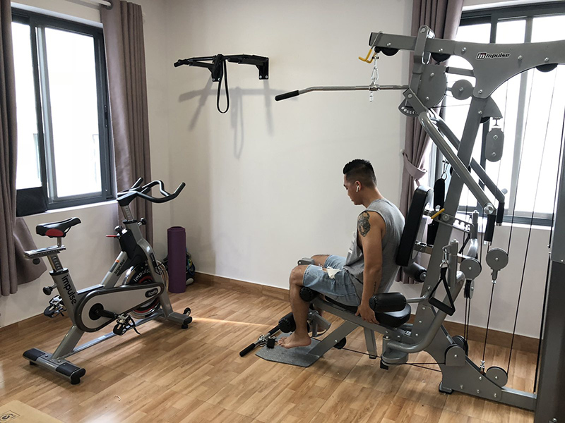 Hướng dẫn chi tiết cách lắp giàn tạ đa năng tại nhà đơn giản, dễ hiểu nhất 6 Giàn tạ đa năng Impulse IF1860