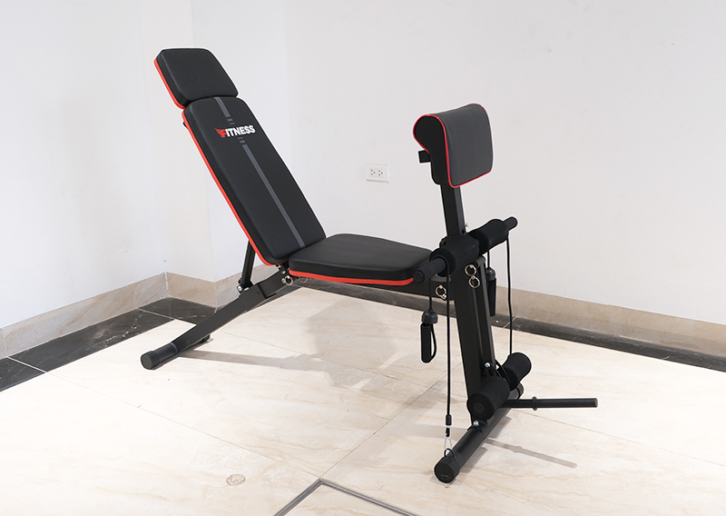 Kích thước ghế tập tạ tiêu chuẩn và cách làm ghế tập tạ tại nhà 6 Ghế tập Gym đa năng SP0336