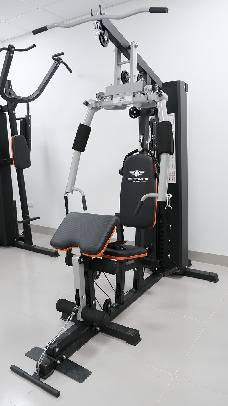 Hướng dẫn chi tiết cách lắp giàn tạ đa năng tại nhà đơn giản, dễ hiểu nhất 4 Giàn tạ đa năng HQ-708