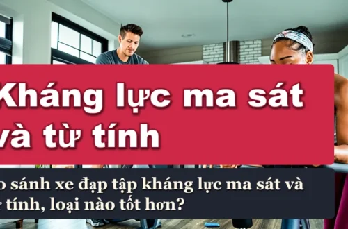 So sánh xe đạp tập kháng lực ma sát và từ tính, loại nào tốt hơn?